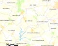Map commune FR insee code 85145