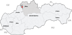 Map slovakia bytca.png