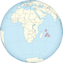 Mauritius on the globe (Zambia centered).svg
