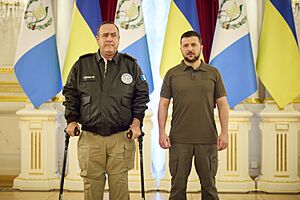 Archivo:Meeting of the Head of State with the President of the Republic of Guatemala in Kyiv (38)