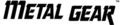 Metal Gear (1987) logo