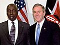 Moi and Bush