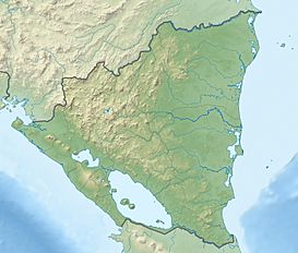 Cordillera Dariense ubicada en Nicaragua