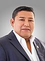Oscar Charles Michel Flores. Official portrait, 2020. Chamber of Deputies of Bolivia