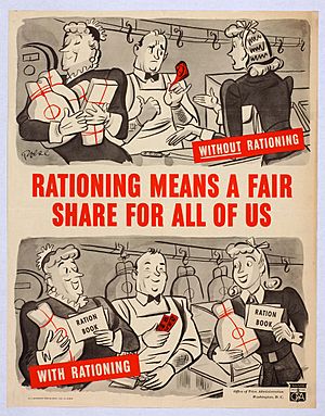 Archivo:Rationing Means a Fair Share for All of Us