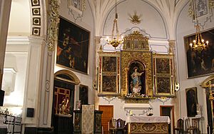 Archivo:Retablo de la iglesia de la Asunción en Andilla, Valencia, España