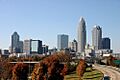 Skyline of Charlotte, North Carolina (fall 2007)
