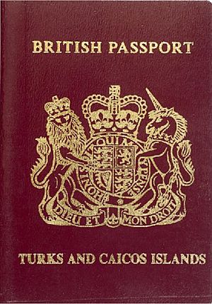 Archivo:Turks caicos passport