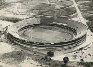 Archivo:Vista aérea do Estádio do Morumbi, 23 jan 1970