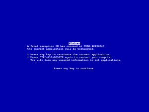 Archivo:XScreenSaver simulating Windows 9x BSOD