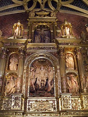 Archivo:Zaragoza - La Seo 16 - Capilla de los Santos Miguel, Gabriel y Rafael