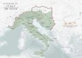 (Ostrogothic) Kingdom of italy - 508 to 534 AD