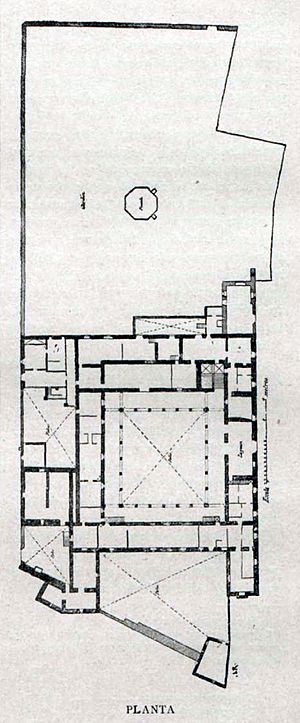 Archivo:1894-10-01, Resumen de Arquitectura, Planta del palacio de Torrijos
