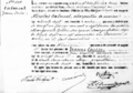 Acte de naissance de Jeanne Calment