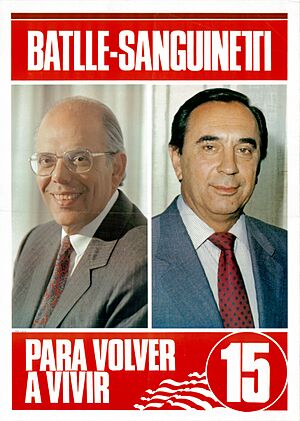 Archivo:Afiche Jorge Batlle en las elecciones de 1989