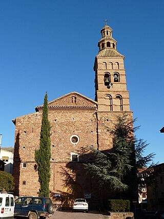 Brea de Aragón - Iglesia de Santa Ana - Fachada.JPG