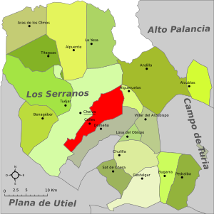 Calles-Mapa de los Serranos