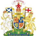 Coat of Arms of Great Britain in Scotland (1707-1714).svg