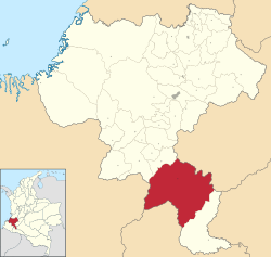 Santa Rosa ubicada en Cauca (Colombia)