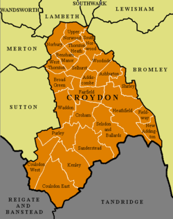 Archivo:Croydon ward map