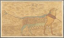 Archivo:Detail of a Griffin, Tomb of Khety MET DP157618