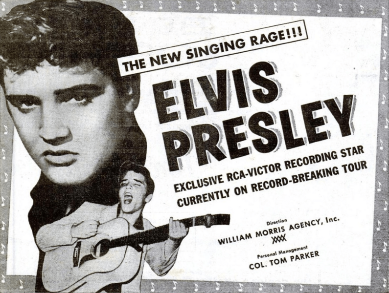 Elvis Presley- Billboard ad 1956
