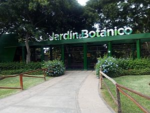 Archivo:Entrada al Jardín Botánico del Parque de las Leyendas