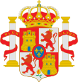 Escudo del rey de España abreviado antes de 1868.svg
