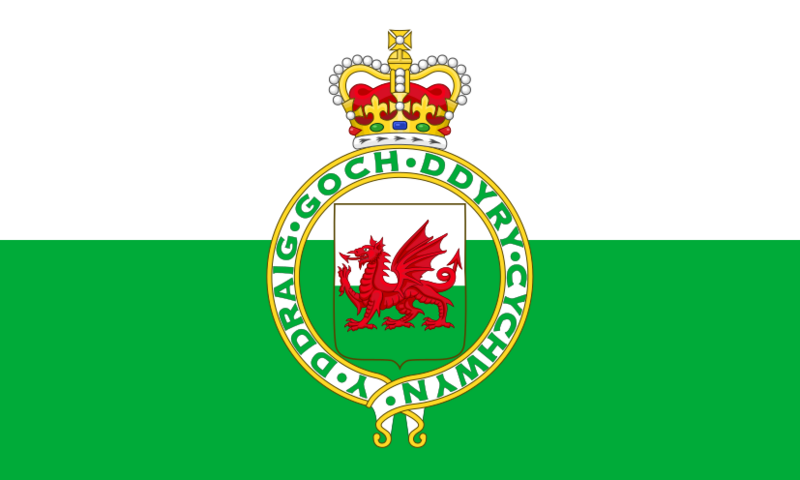 Flag of Wales (1953–1959)