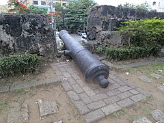 Fort San Pedro - Bastion La Concepcion southern cannon