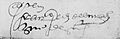 Franscico Pérez de Burgos, firma