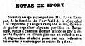 Futbol club barcelona - notas de sport