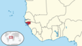 Guinea-Bissau in its region