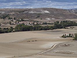 La Nuez de Abajo desde Las Amoladeras, al sureste