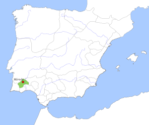 Archivo:Location map Taifa of Mértola