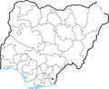 Locator Map Calabar-Nigeria