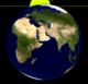 Lunar eclipse from moon-2023Oct28.png