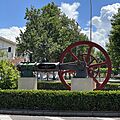 Máquina de vapor Fives-Lilles, monumento del Paseo de la Bomba (1)