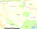 Map commune FR insee code 10180