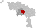 Mons Hainaut Belgium Map