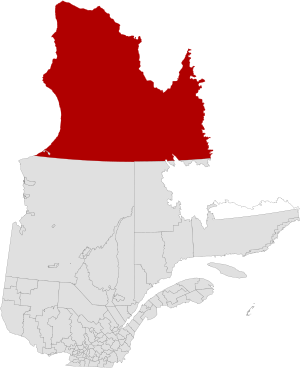 Archivo:Quebec Nunavik location map