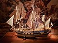 Queen Anne's Revenge model NCMH