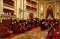 Salón de Sesiones del Senado en 1906 (Asterio Mañanós Martínez)