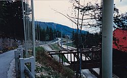Archivo:Sarajevo bob sleigh track in 1987