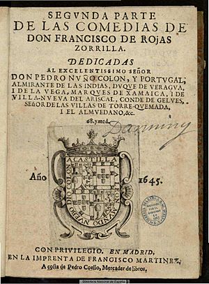 Archivo:Segunda parte de las comedias de Don Francisco de Rojas Zorrilla 1645 0tp
