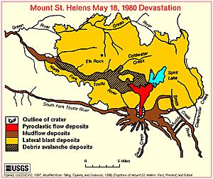Archivo:St Helens map showing 1980 eruption deposits