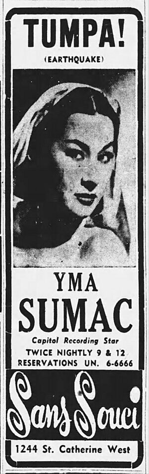 Archivo:Yma Sumac Concert Poster 1953 Canada