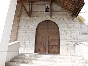 Archivo:01b Torrecilla de la Abadesa Iglesia San Esteban Lou