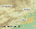 2022 Winter Olympics clusters location map-fr