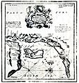 Bahía de Guayaquil según el pirata John Clipperton y dedicado al Conde Robert de Oxford - AHG